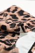 Square Neck Sleeveless Print Tankini Set
